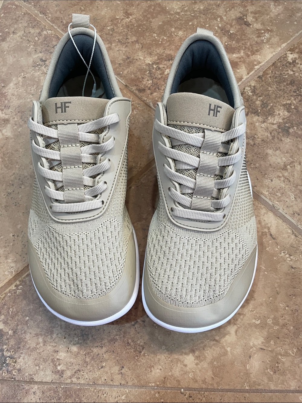 Women's Lightweight Knit Sneakers in Beige